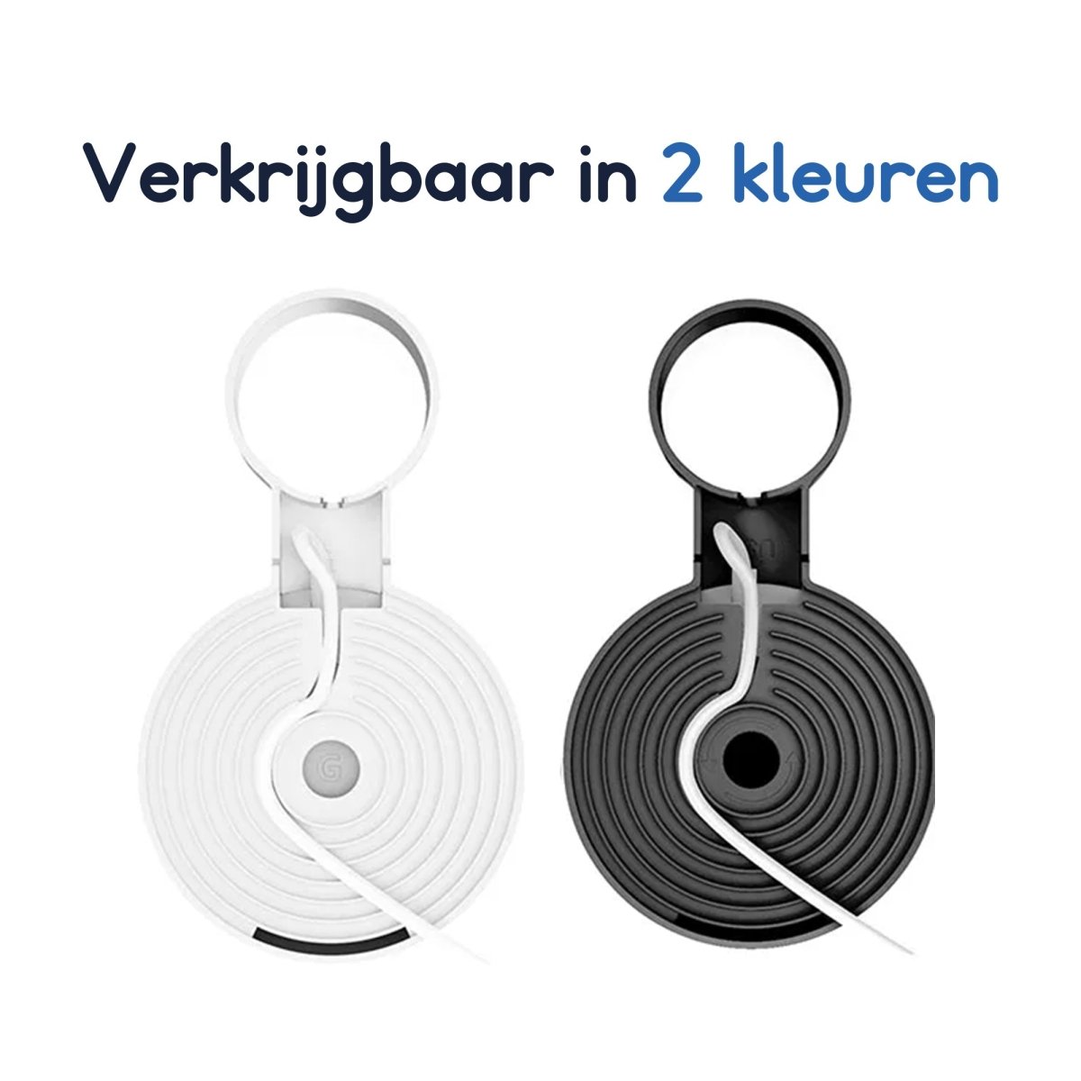 Ibley Houder voor Google Nest Mini wit - Luidsprekerstandaard - Nest Mini wandhouder stopcontact - Ibley