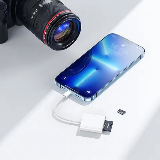 Foto’s en video’s overzetten naar iPhone of iPad met de Ibley Lightning kaartlezer - Ibley