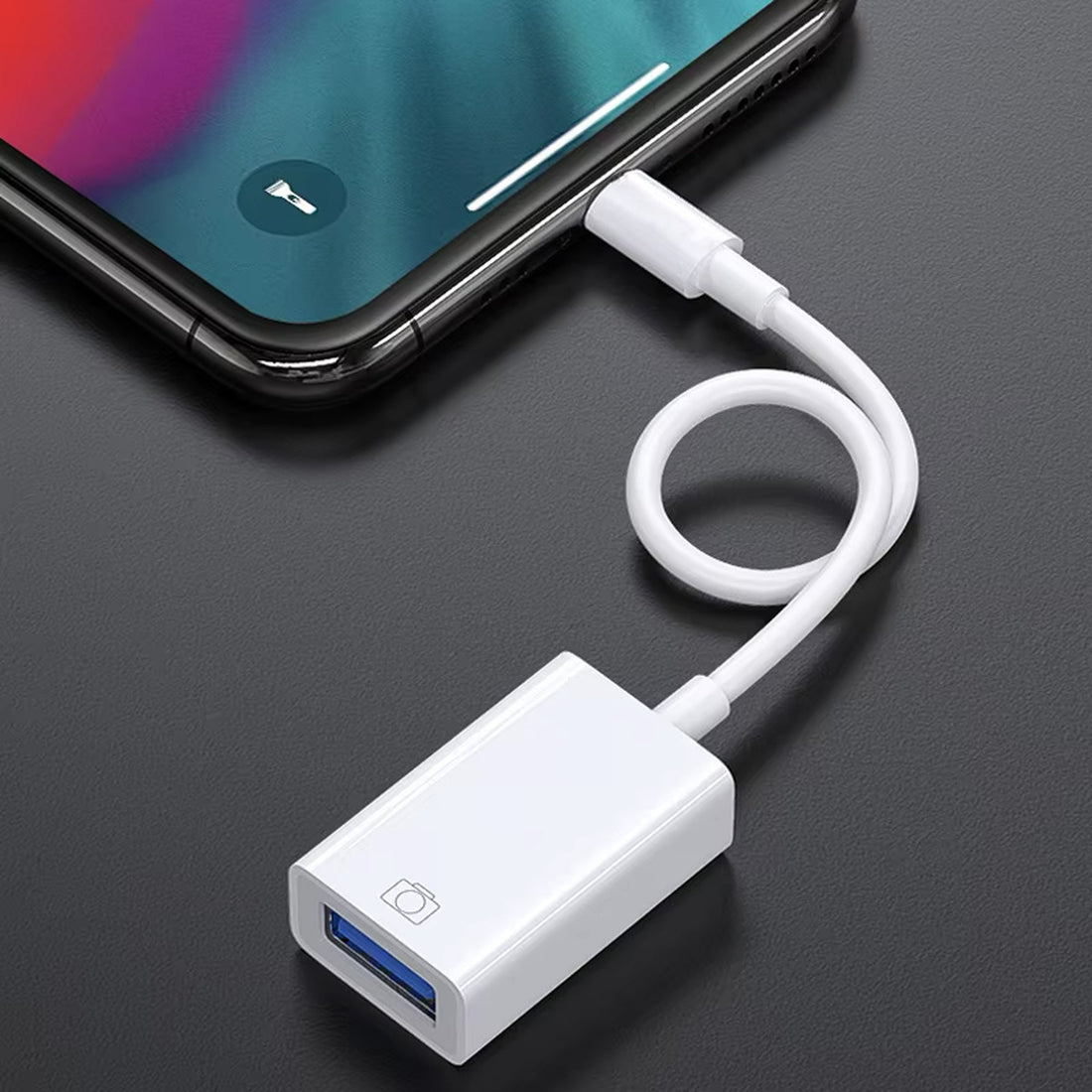 USB apparaten aansluiten op iPhone en iPad met de Ibley Lightning naar USB 3.0 adapter - Ibley