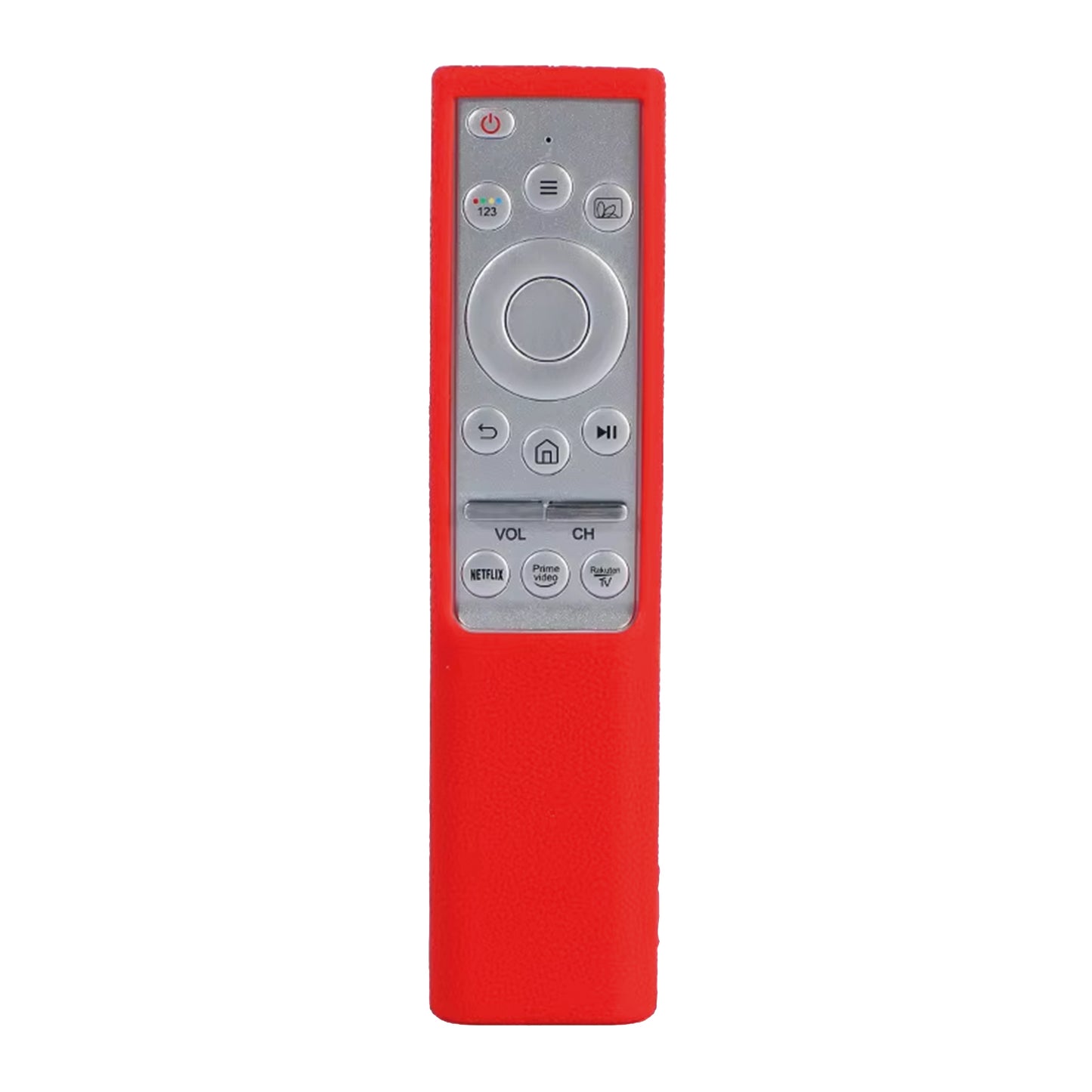 Ibley Beschermhoes geschikt voor Samsung BN59-01358B afstandsbediening – Rood – Siliconen Remote Case