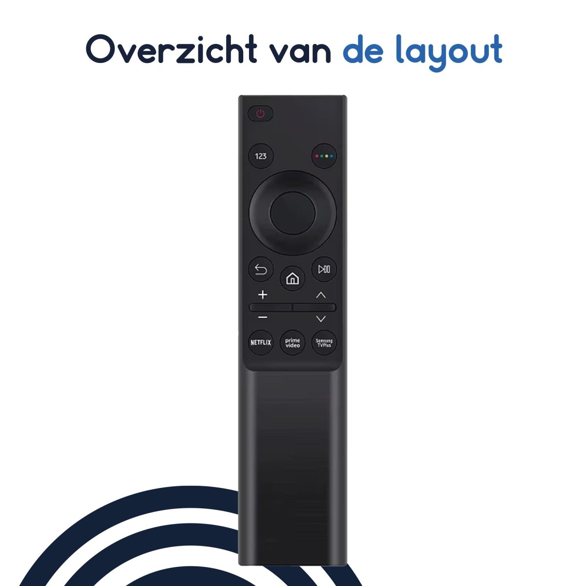 Ibley Afstandsbediening – Vervanging BN59 - 01358B – Geschikt voor Samsung TV’s – Plug & Play - Ibley