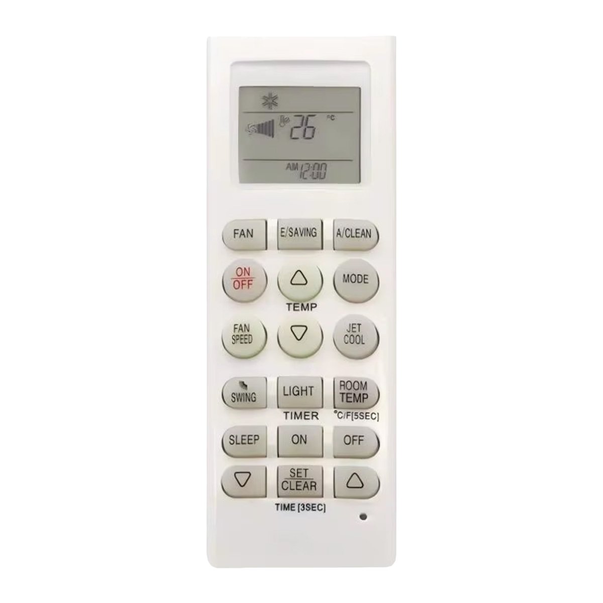 Ibley Airco Afstandsbediening - Geschikt voor LG - AKB73315601 - Direct Gebruiksklaar - Ibley