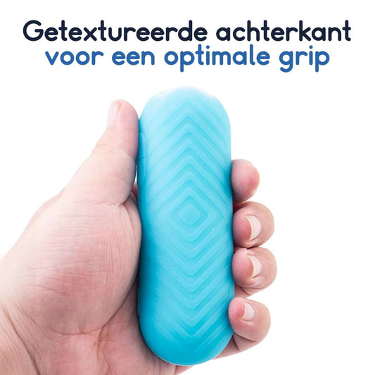 Ibley Beschermhoes voor Chromecast HD/4K Afstandsbediening (2020 en nieuwer) – Rood – Siliconen Remote Case - Ibley