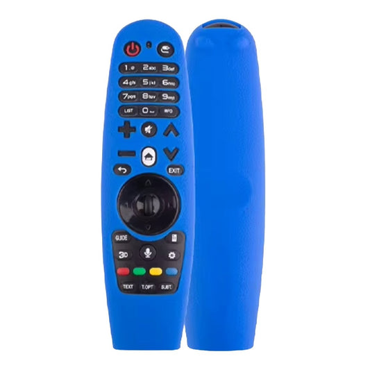Ibley Beschermhoes voor LG AKB75855501 afstandsbediening – Blauw – Siliconen Remote Case - Ibley