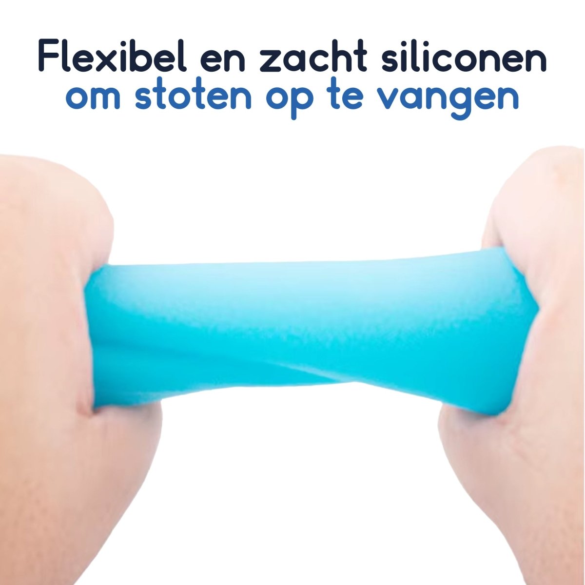 Ibley Beschermhoes voor LG AKB75855501 afstandsbediening – Glow in the dark blauw – Siliconen Remote Case - Ibley
