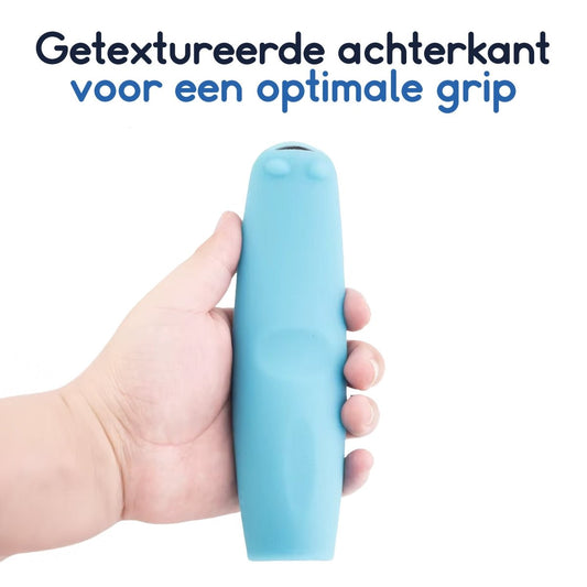 Ibley Beschermhoes voor LG AKB75855501 afstandsbediening – Glow in the dark groen – Siliconen Remote Case - Ibley