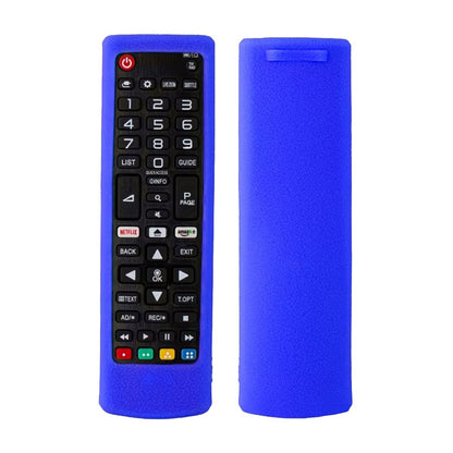 Ibley Beschermhoes voor LG AKB76037605/AKB75095308 afstandsbediening – Blauw – Siliconen Remote Case - Ibley