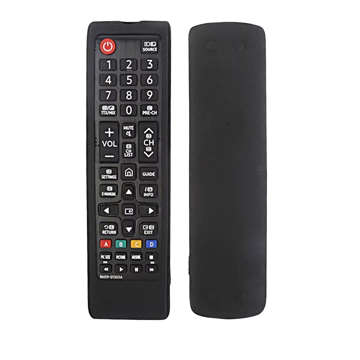 Ibley Beschermhoes voor Samsung BN59 - 01175N afstandsbediening – Zwart – Siliconen Remote Case - Ibley