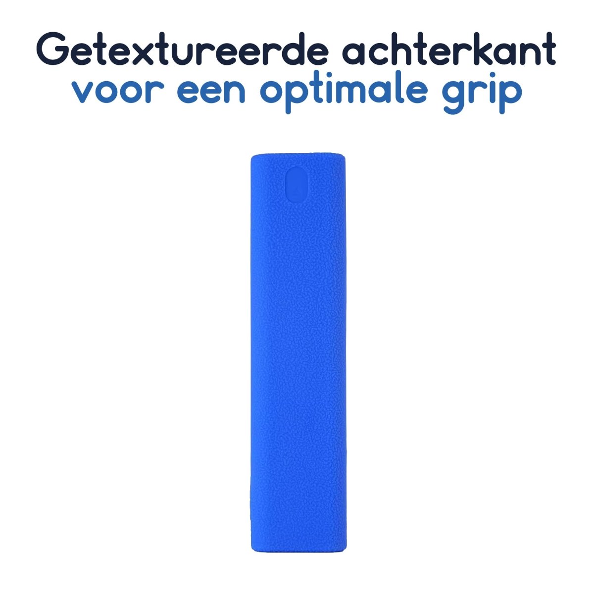 Ibley Beschermhoes voor Samsung BN59 - 01358B afstandsbediening – Glow in the dark blauw – Siliconen Remote Case - Ibley