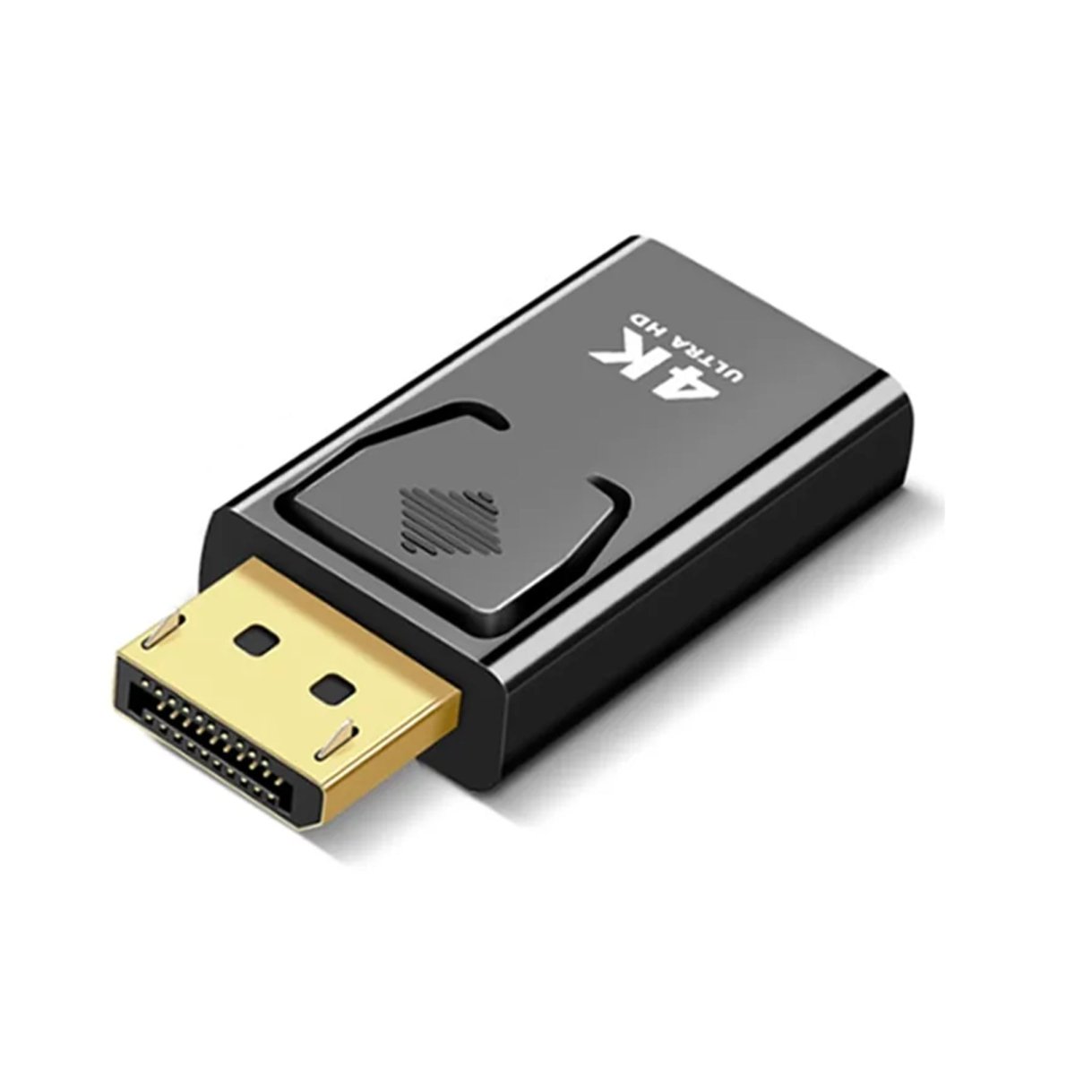 Ibley Displayport naar HDMI adapter zwart - 4K@30Hz - 1080P@120Hz - Plug & Play - Laptop & desktop - Beamer, projector, tv & monitor - Ibley