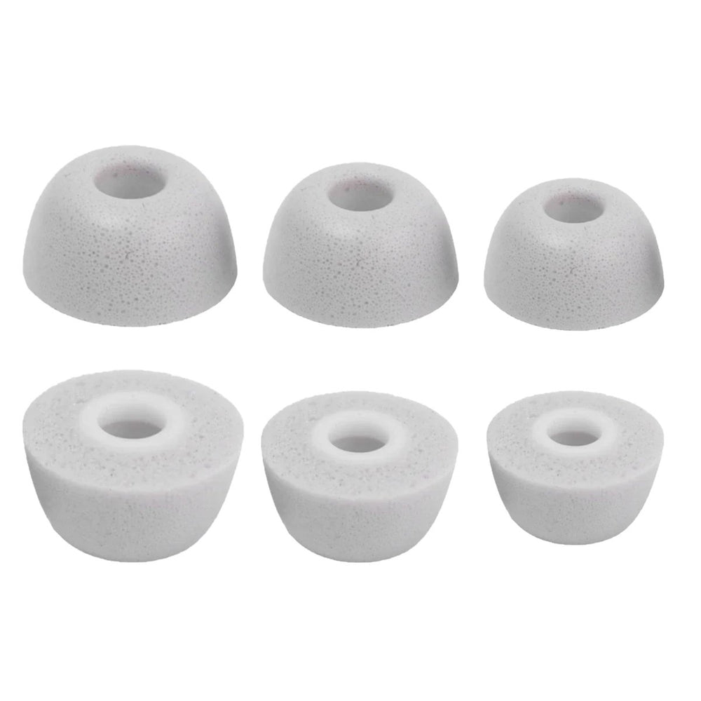Ibley QuietSeal foam oortips voor Samsung Galaxy Buds 2 Pro grijs - Foam Earplug - S/M/L formaat - 3 paar - 3 maten