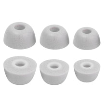 Ibley foam oortips voor Samsung Galaxy Buds 2 Pro grijs - Foam Earplug - S/M/L formaat - 3 paar - 3 maten - Ibley