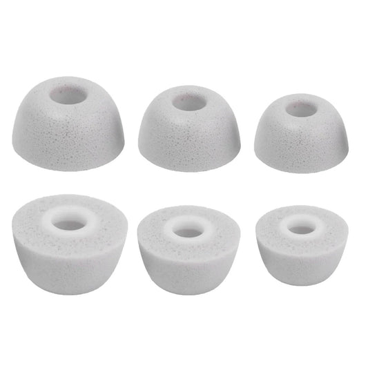 Ibley foam oortips voor Samsung Galaxy Buds 2 Pro grijs - Foam Earplug - S/M/L formaat - 3 paar - 3 maten - Ibley