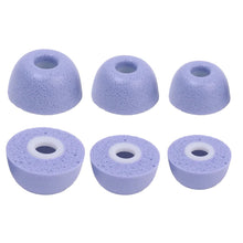 Ibley foam oortips voor Samsung Galaxy Buds 2 Pro paars - Foam Earplug - S/M/L formaat - 3 paar - 3 maten - Ibley