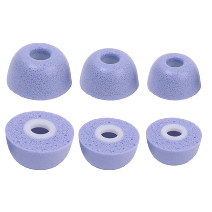 Ibley foam oortips voor Samsung Galaxy Buds 2 Pro paars - Foam Earplug - S/M/L formaat - 3 paar - 3 maten - Ibley