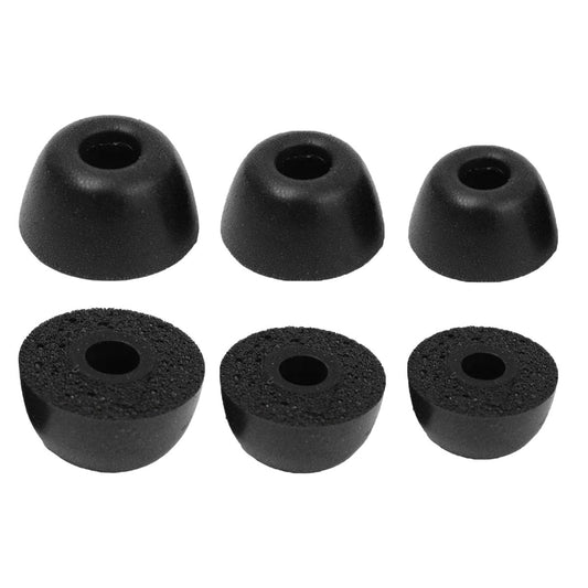 Ibley foam oortips voor Samsung Galaxy Buds 2 Pro zwart - Foam Earplug - S/M/L formaat - 3 paar - 3 maten - Ibley