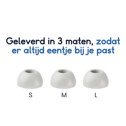 Ibley foam tips voor Samsung Galaxy buds pro zwart - Foam Earplug - S/M/L formaat - 3 paar - 3 maten - Ibley