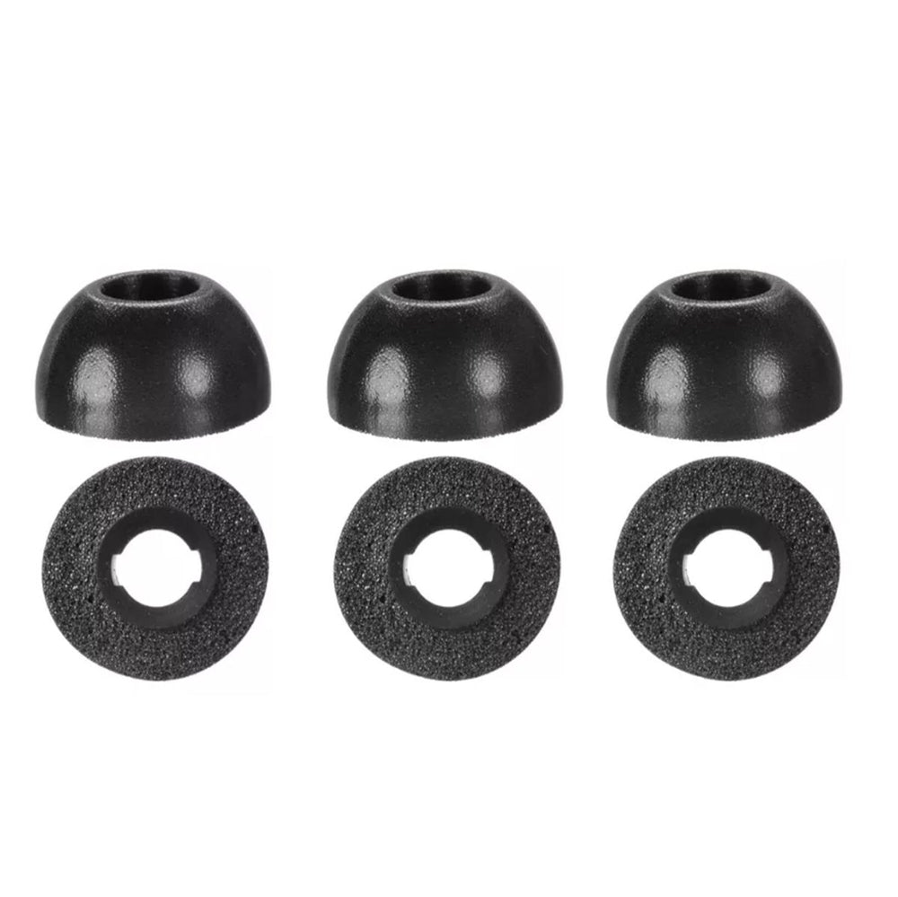 Ibley QuietSeal foam tips voor Samsung Galaxy buds pro zwart - Foam Earplug - S/M/L formaat - 3 paar - 3 maten