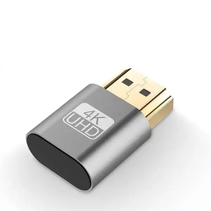 Ibley HDMI Dummy plug Grijs - Display emulator - Versie 2.0 - 4K@60hz - 1080p@120hz - Ibley