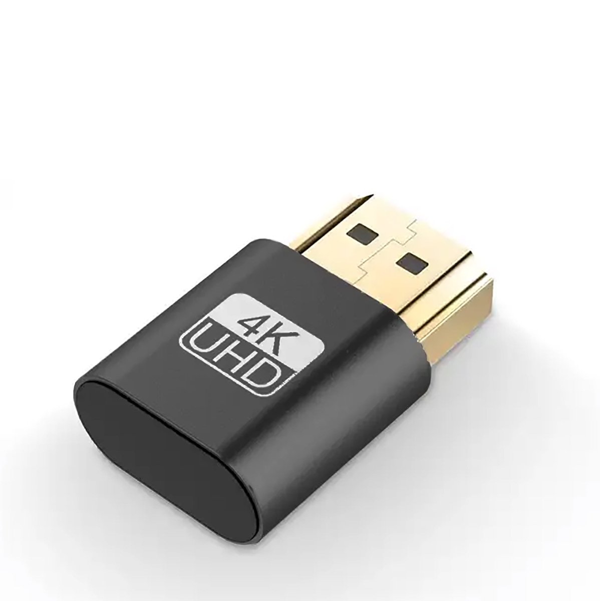 Ibley HDMI Dummy plug Zwart - Display emulator - Versie 2.0 - 4K@60hz - 1080p@120hz - Ibley