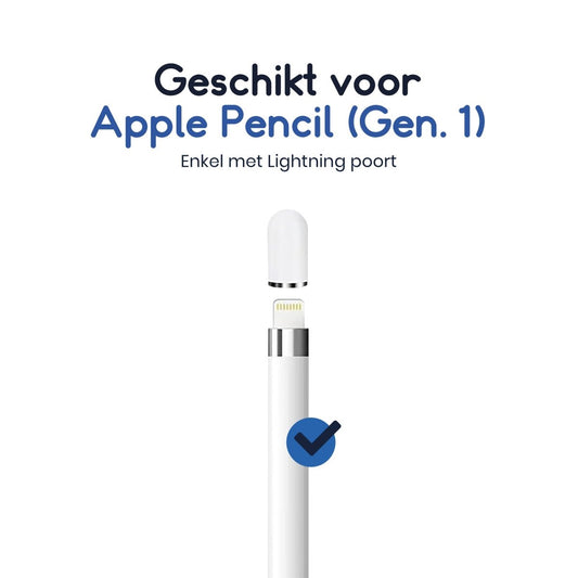 Ibley Magnetische dop voor Apple Pencil Wit - Vervangende dop - Dop beschermer - Dop cover - Ibley