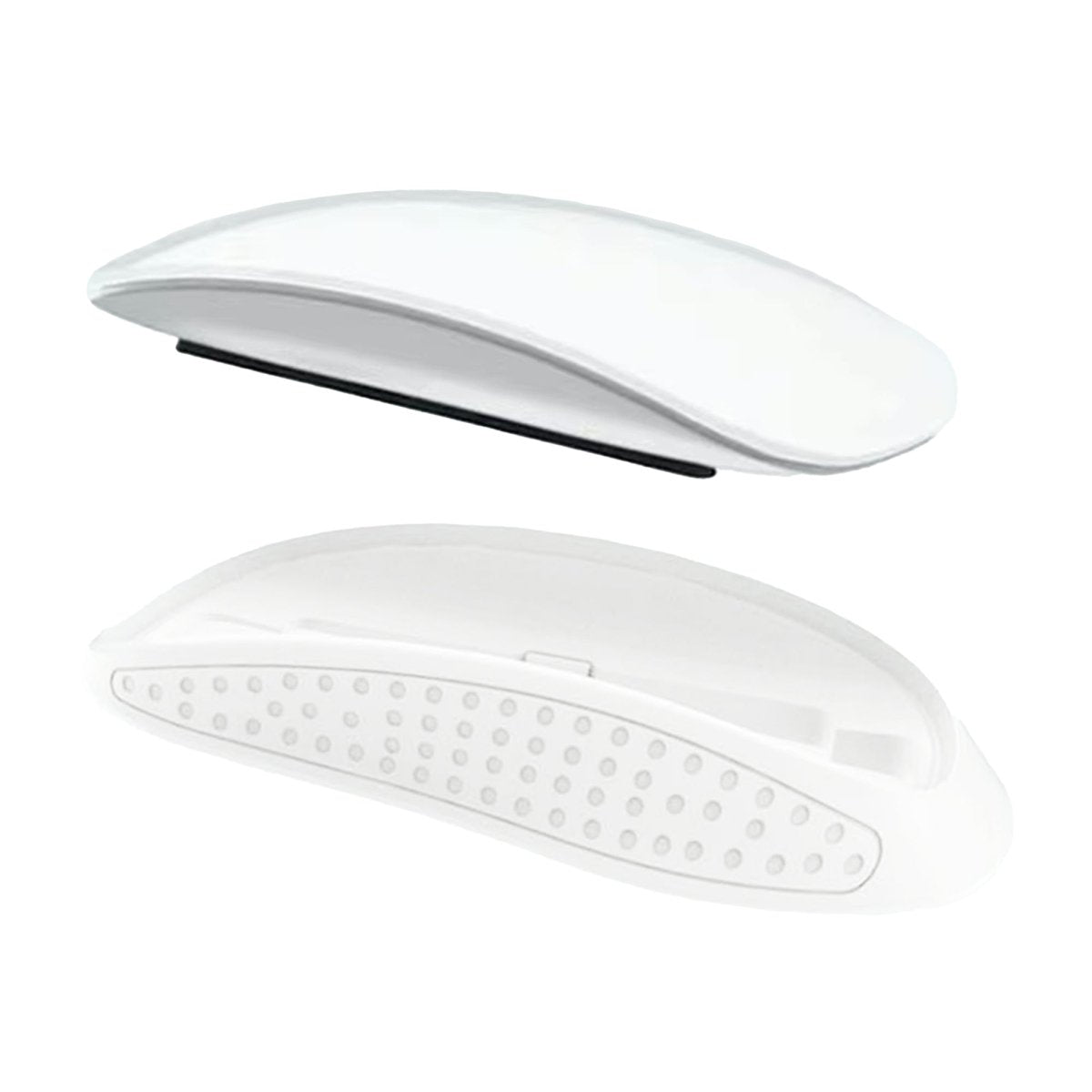 Ibley Muisgreep voor Apple Magic Mouse 2/3 wit - Ergonomische grip - Beschermhoes - Meer comfort en grip - Voor Magic Mouse 2e & 3e generatie - Ibley