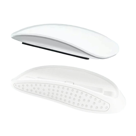 Ibley Muisgreep voor Apple Magic Mouse 2/3 wit - Ergonomische grip - Beschermhoes - Meer comfort en grip - Voor Magic Mouse 2e & 3e generatie - Ibley