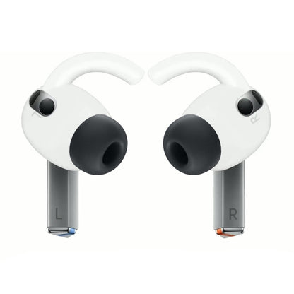 Ibley Oorhaken voor Galaxy Buds 3 Pro - Siliconen Sport Hooks - Set van 2 - Wit - Zweetbestendig - Ibley