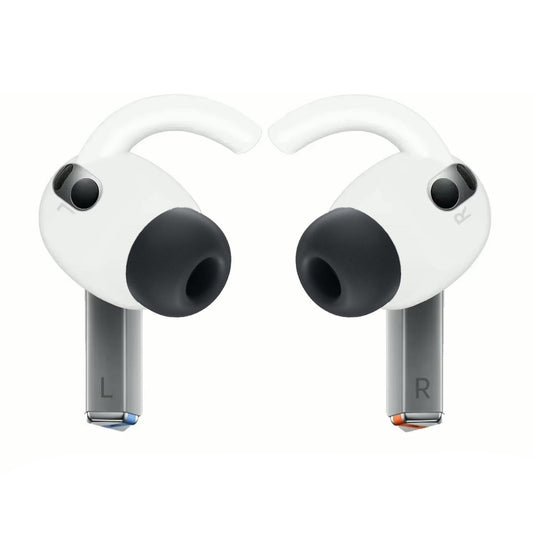 Ibley Oorhaken voor Galaxy Buds 3 Pro - Siliconen Sport Hooks - Set van 2 - Wit - Zweetbestendig - Ibley