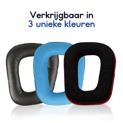 Ibley Oorkussens voor Logitech G35/G930/G430/F450 blauw - Koptelefoonoorkussens - Vervangende oorkussens - Ibley