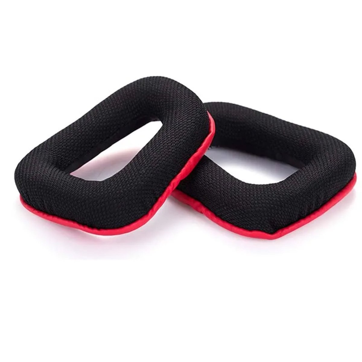 Ibley Oorkussens voor Logitech G35/G930/G430/F450 zwart/rood - Koptelefoonoorkussens - Vervangende oorkussens - Ibley