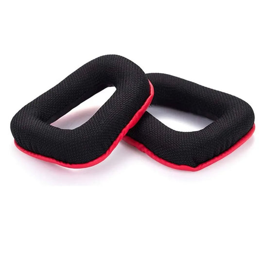 Ibley Oorkussens voor Logitech G35/G930/G430/F450 zwart/rood - Koptelefoonoorkussens - Vervangende oorkussens - Ibley