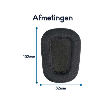 Ibley Oorkussens voor Logitech G633/G933/G935 (Artemis Spectrum) headset zwart - Koptelefoonoorkussens - Vervangende oorkussens - Ibley