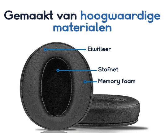 Ibley Oorkussens voor Sennheiser HD 4.40BT/HD 4.50BT (NC) wit - Koptelefoonoorkussens - Vervangende oorkussens - Ibley
