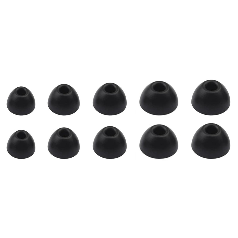 Ibley ComfortFit Oortips voor Beats Powerbeats Pro 2 zwart - Siliconen Earbuds - 5 Maten - 5 Paar