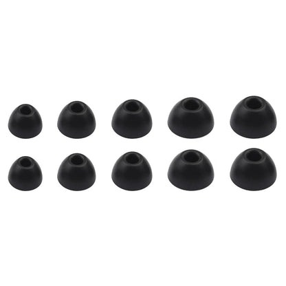 Ibley Oortips voor Beats Powerbeats Pro 2 zwart - Siliconen Earbuds - 5 Maten - 5 Paar - Ibley