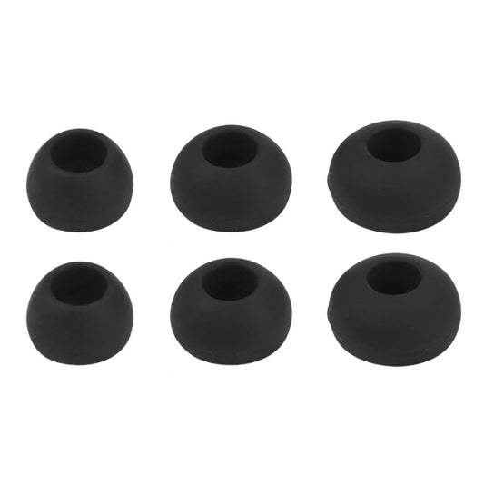Ibley Oortips voor JBL Flash/FlashX/Flash Rock/FlashX Rock zwart - Siliconen Earbuds - 3 Maten - 3 Paar - Ibley