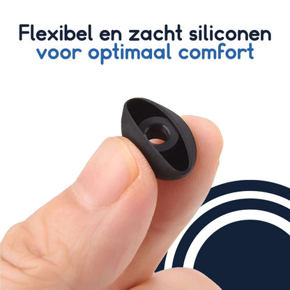 Ibley Oortips voor JBL Flash/FlashX/Flash Rock/FlashX Rock zwart - Siliconen Earbuds - 3 Maten - 3 Paar - Ibley