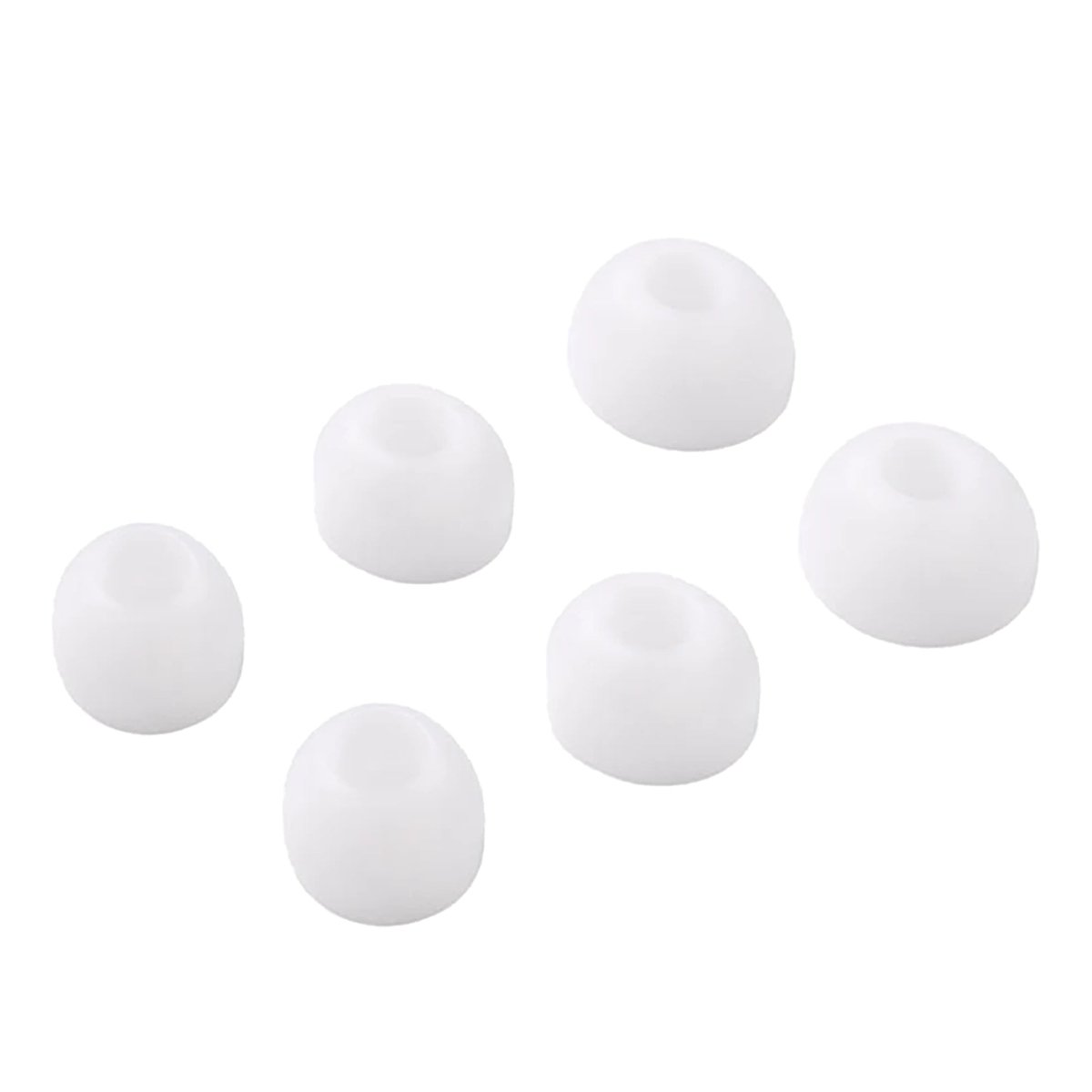 Ibley Oortips voor JBL Tune Buds wit - Siliconen Earbuds - 3 Maten - 3 Paar - Ibley
