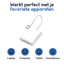 Ibley Pro 2 - in - 1 SD & TF Kaartlezer – USB - C Adapter – Voor Smartphone, Tablet & Laptop - Ibley
