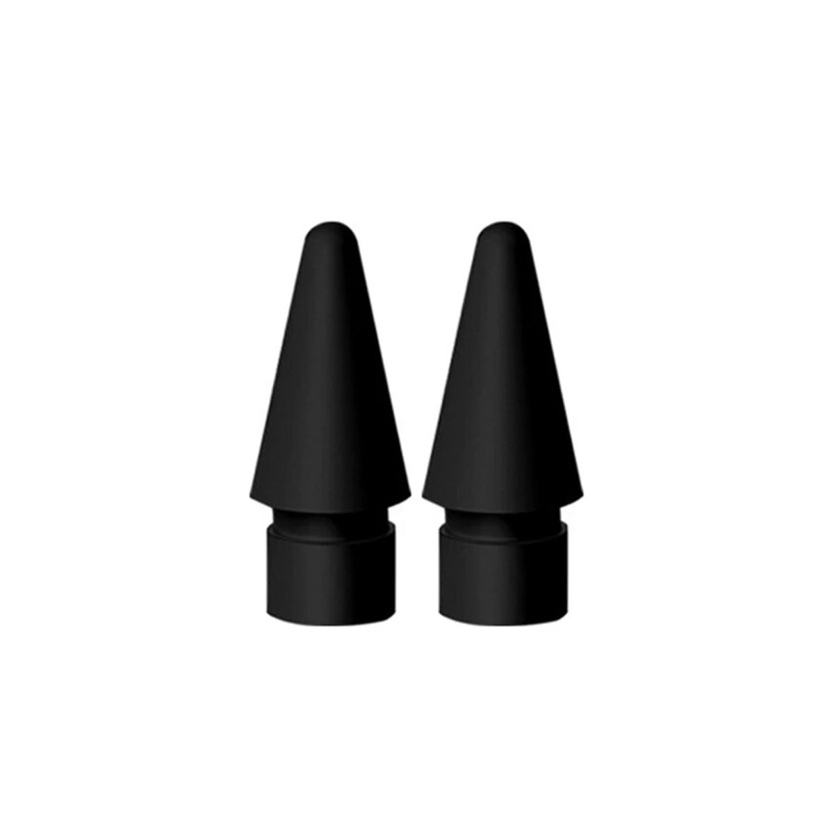 Ibley punten voor Apple Pencil 1/2 zwart - 2 stuks - Replacement tips - Vervangende punten - Ibley