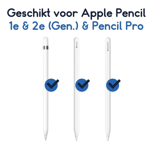 Ibley punten voor Apple Pencil 1/2/Pro wit - 2 stuks - Replacement tips - Vervangende punten - Ibley