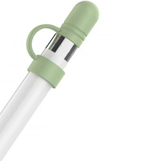 Ibley Siliconen dop voor Apple Pencil Groen - Vervangende dop - Anti lost cap - Dop beschermer - Lightning connector cover - Ibley