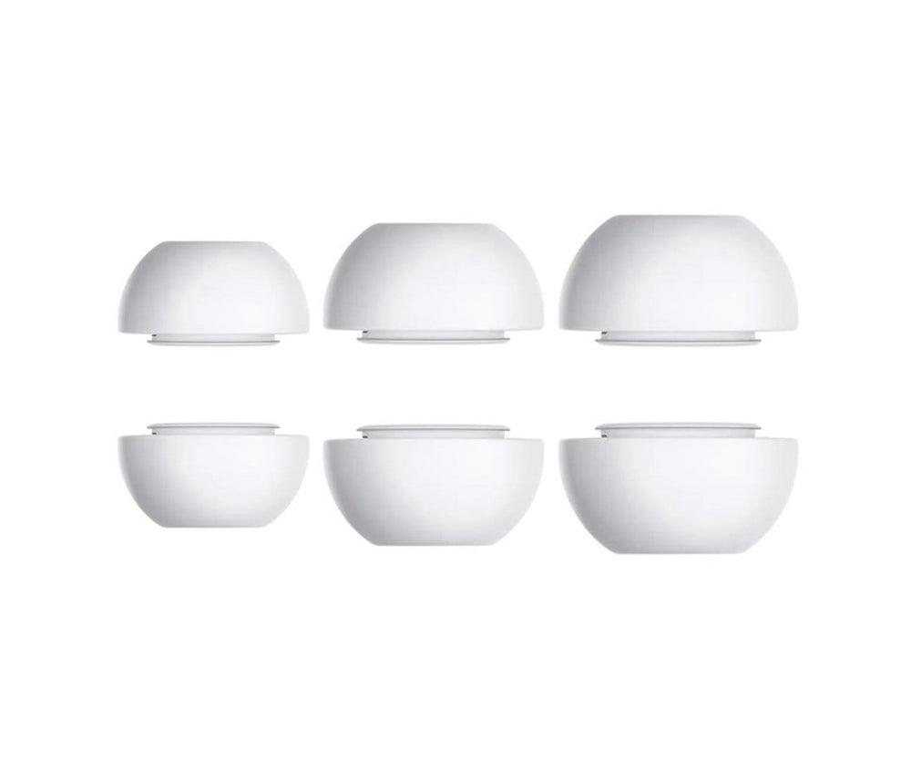 Ibley ComfortFit Siliconen oortips voor Apple AirPods Pro (1e generatie) wit - Siliconen Earplug - S/M/L formaat - 3 paar - 3 maten