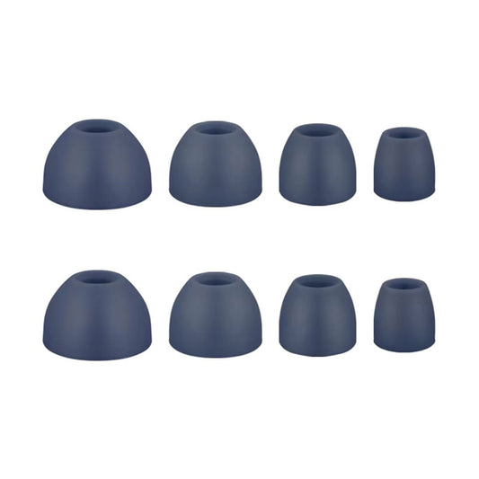 Ibley Siliconen oortips voor B&O Beoplay H3/H5/E4/E6/E8/EQ Donkerblauw - Siliconen Earplug - S/M/L/XL formaat - 4 paar - 4 maten - Beoplay H3/H5/E4/E6/E8/EQ oortips - Ibley