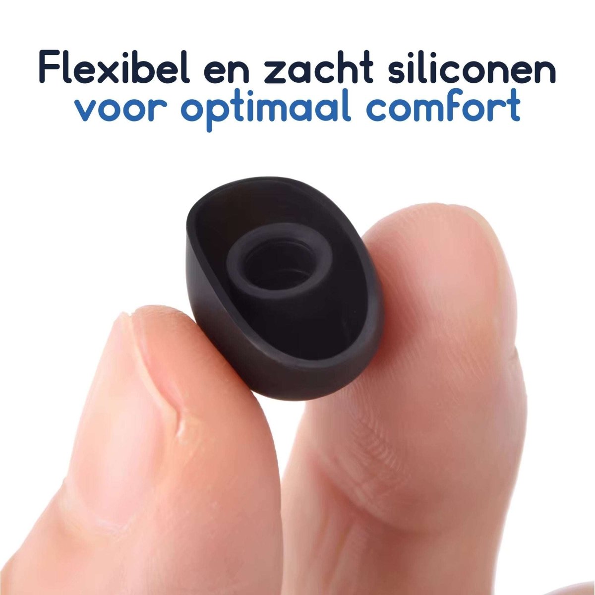 Ibley Siliconen oortips voor B&O Beoplay H3/H5/E4/E6/E8/EQ Licht roze - Siliconen Earplug - S/M/L/XL formaat - 4 paar - 4 maten - Beoplay H3/H5/E4/E6/E8/EQ oortips - Ibley