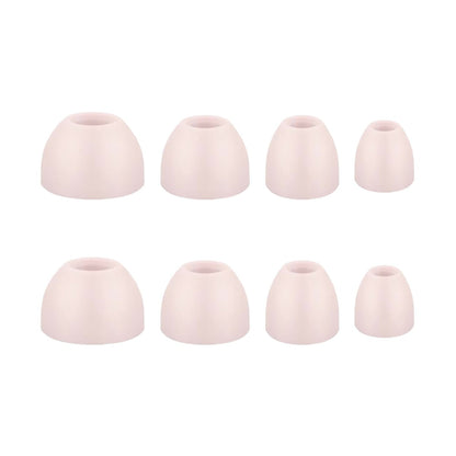 Ibley Siliconen oortips voor B&O Beoplay H3/H5/E4/E6/E8/EQ Licht roze - Siliconen Earplug - S/M/L/XL formaat - 4 paar - 4 maten - Beoplay H3/H5/E4/E6/E8/EQ oortips - Ibley