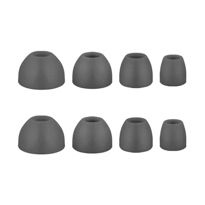 Ibley Siliconen oortips voor B&O Beoplay H3/H5/E4/E6/E8/EQ Zwart - Siliconen Earplug - S/M/L/XL formaat - 4 paar - 4 maten - Beoplay H3/H5/E4/E6/E8/EQ oortips - Ibley