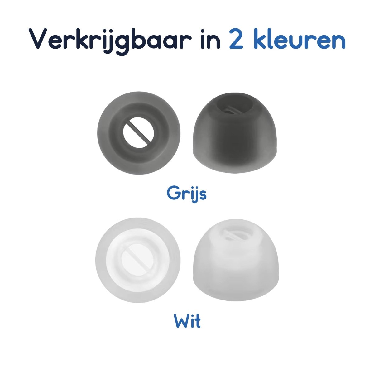 Ibley Siliconen oortips voor Bowers & Wilkins Pi5 (S2) & Pi7 (S2) zwart - Siliconen Earplug - S/M/L formaat - 3 paar - 3 maten - B&W Pi5 (S2) oortips - B&W Pi7 (S2) oortips - Ibley