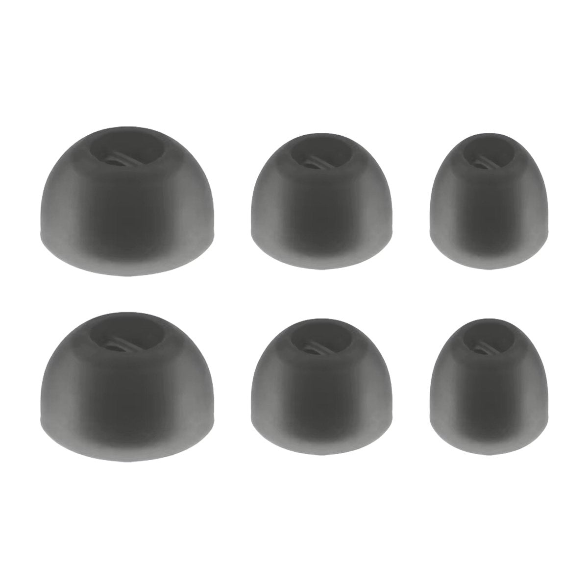 Ibley Siliconen oortips voor Bowers & Wilkins Pi5 (S2) & Pi7 (S2) zwart - Siliconen Earplug - S/M/L formaat - 3 paar - 3 maten - B&W Pi5 (S2) oortips - B&W Pi7 (S2) oortips - Ibley